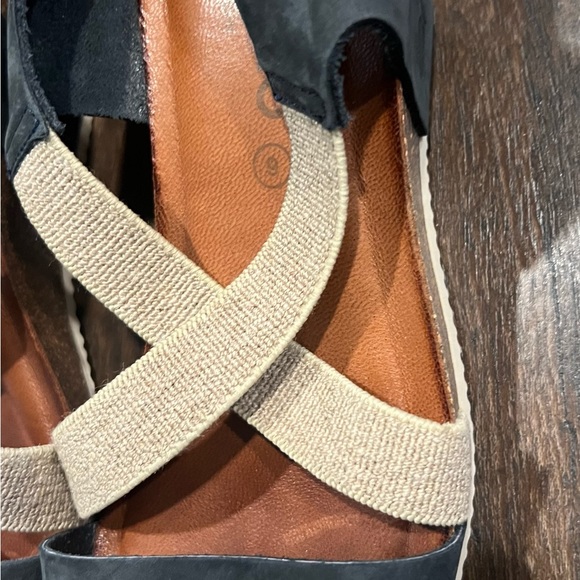 BIO BIO sandals partially leather made in Italy - Picture 7 of 9